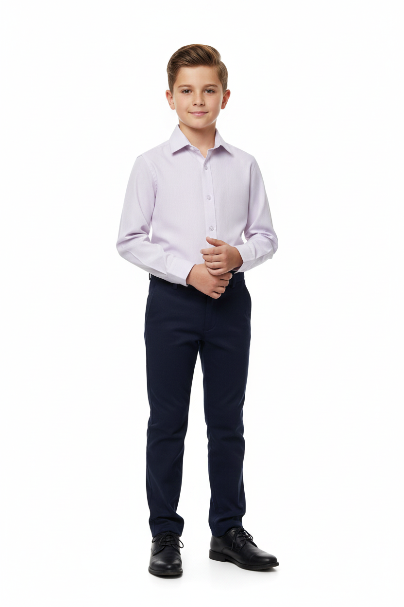 Boys Formal Shirt Model Shot