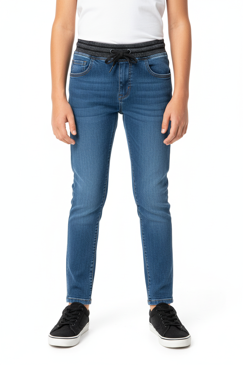 Boys George Slim Fit Jeans - Model Shot