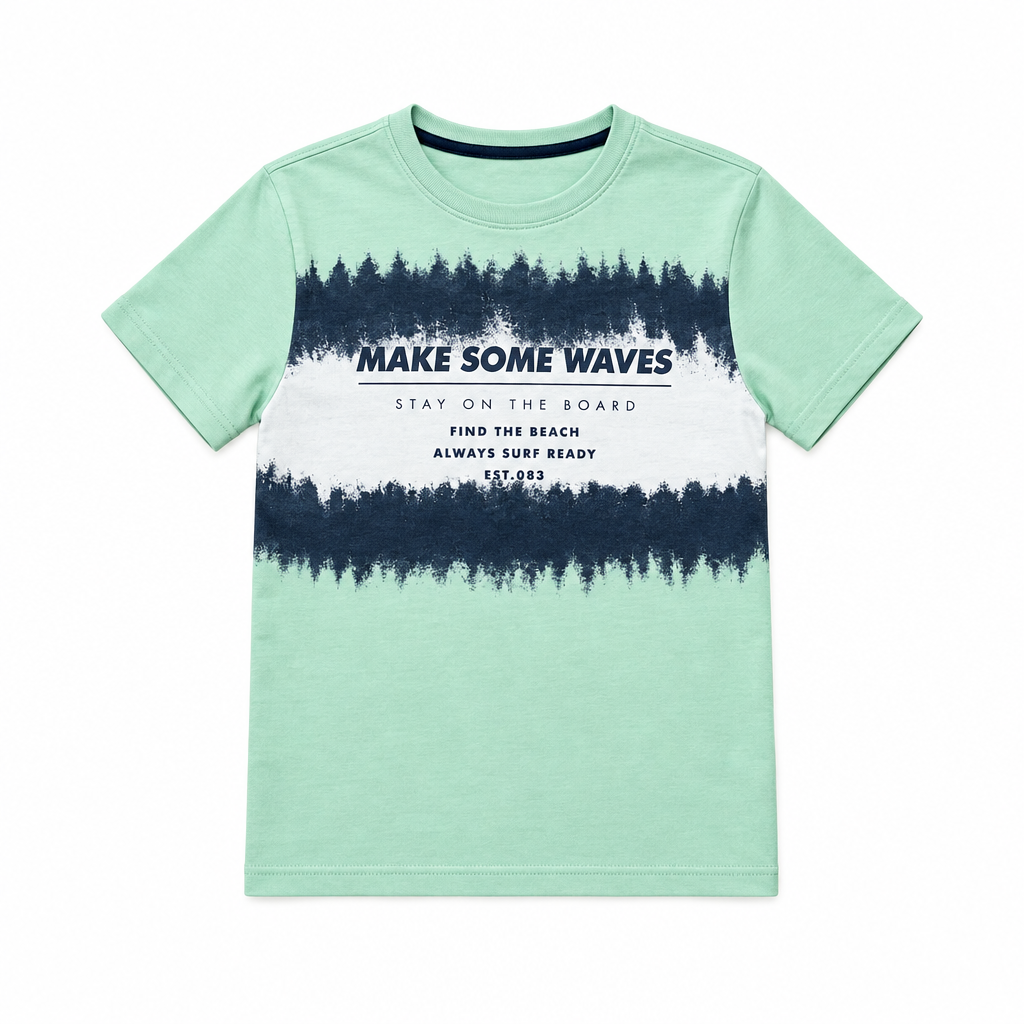 Boys Make Some Waves T-Shirt Refined Product Shot