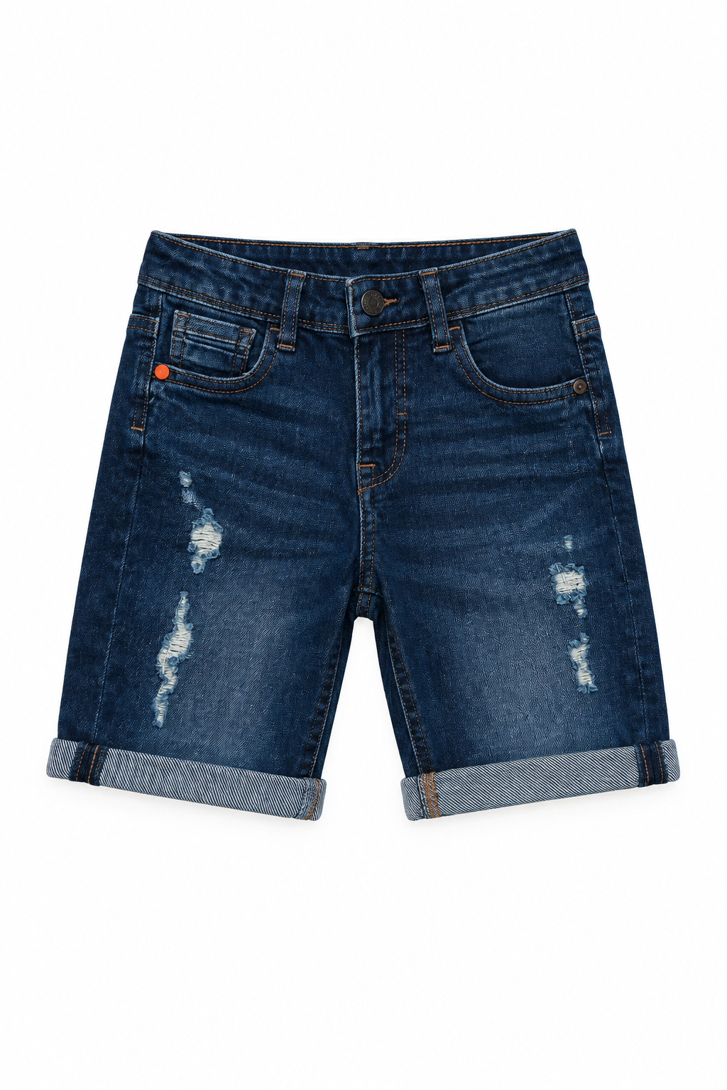 Boys Primark skinny denim shorts - refined