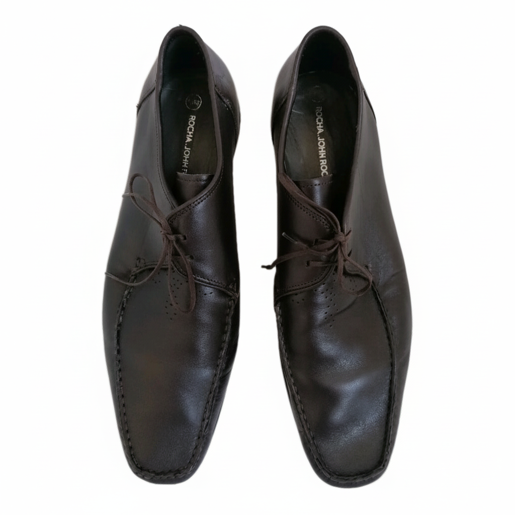 Brown Dress Shoes Top Down