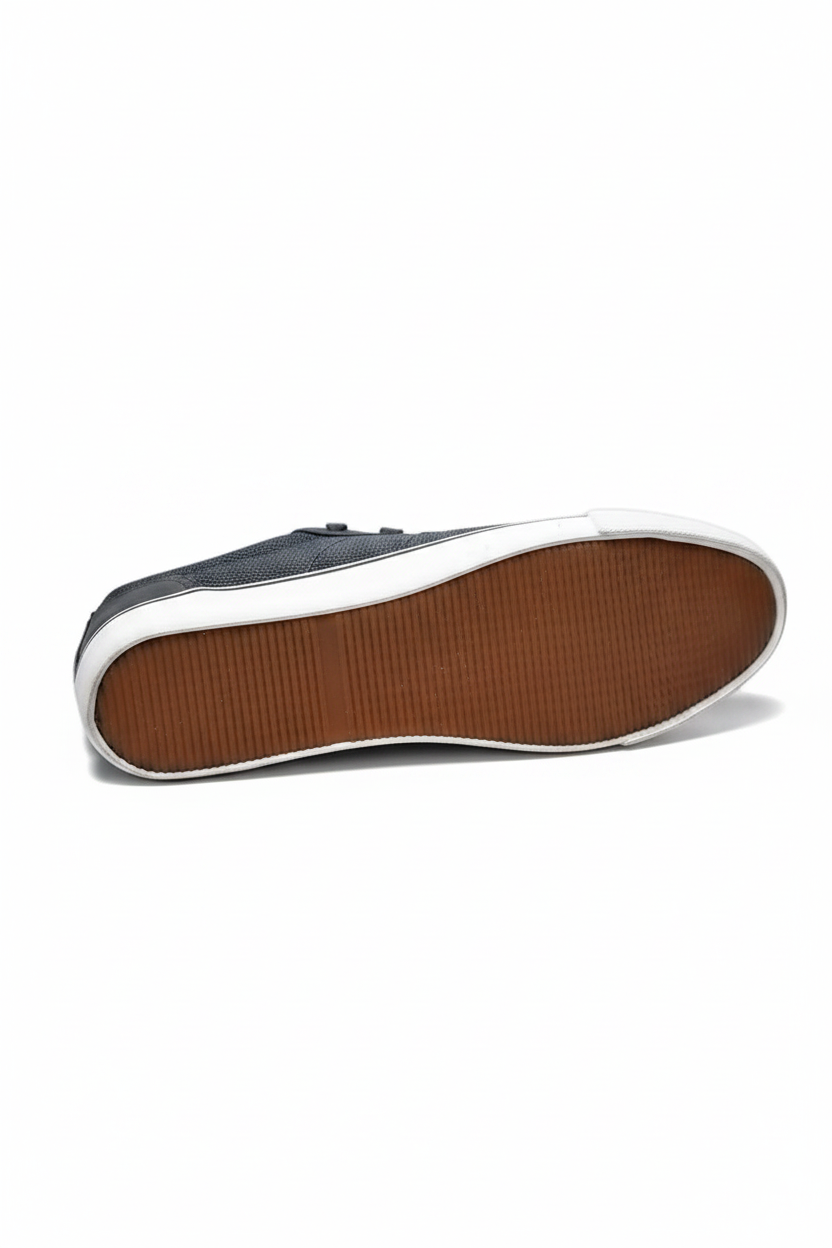 Charcoal Low-Top Trainers Sole Detail