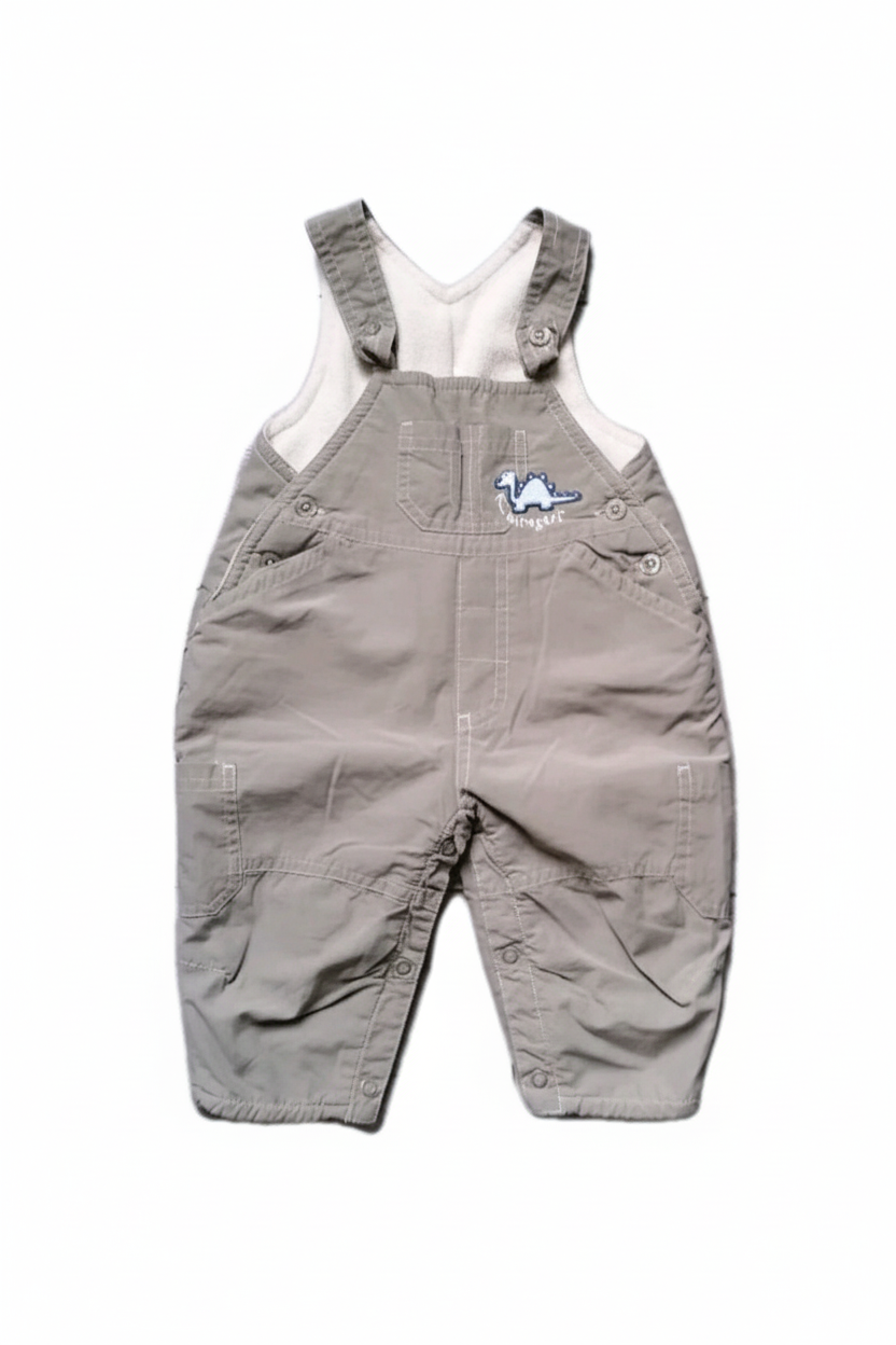Dungarees with bright white background