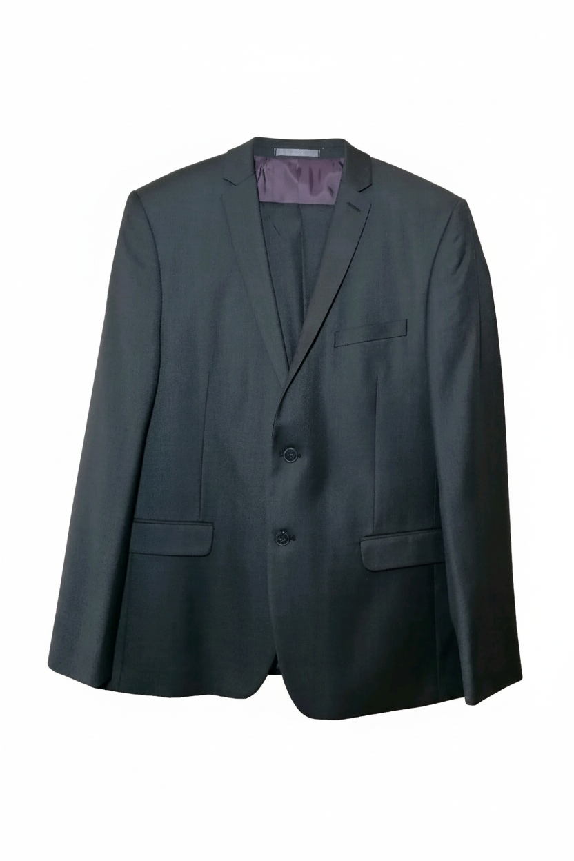 Grey Suit Jacket Light Touch-Up