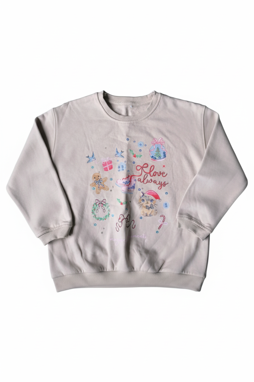 Love Always Sweatshirt Refined - Close-up