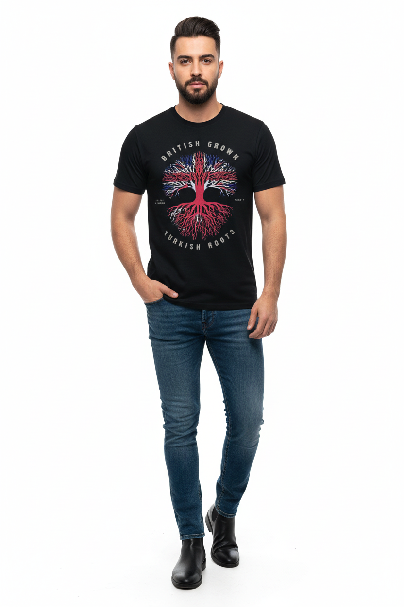 Men's Graphic T-Shirt on Model