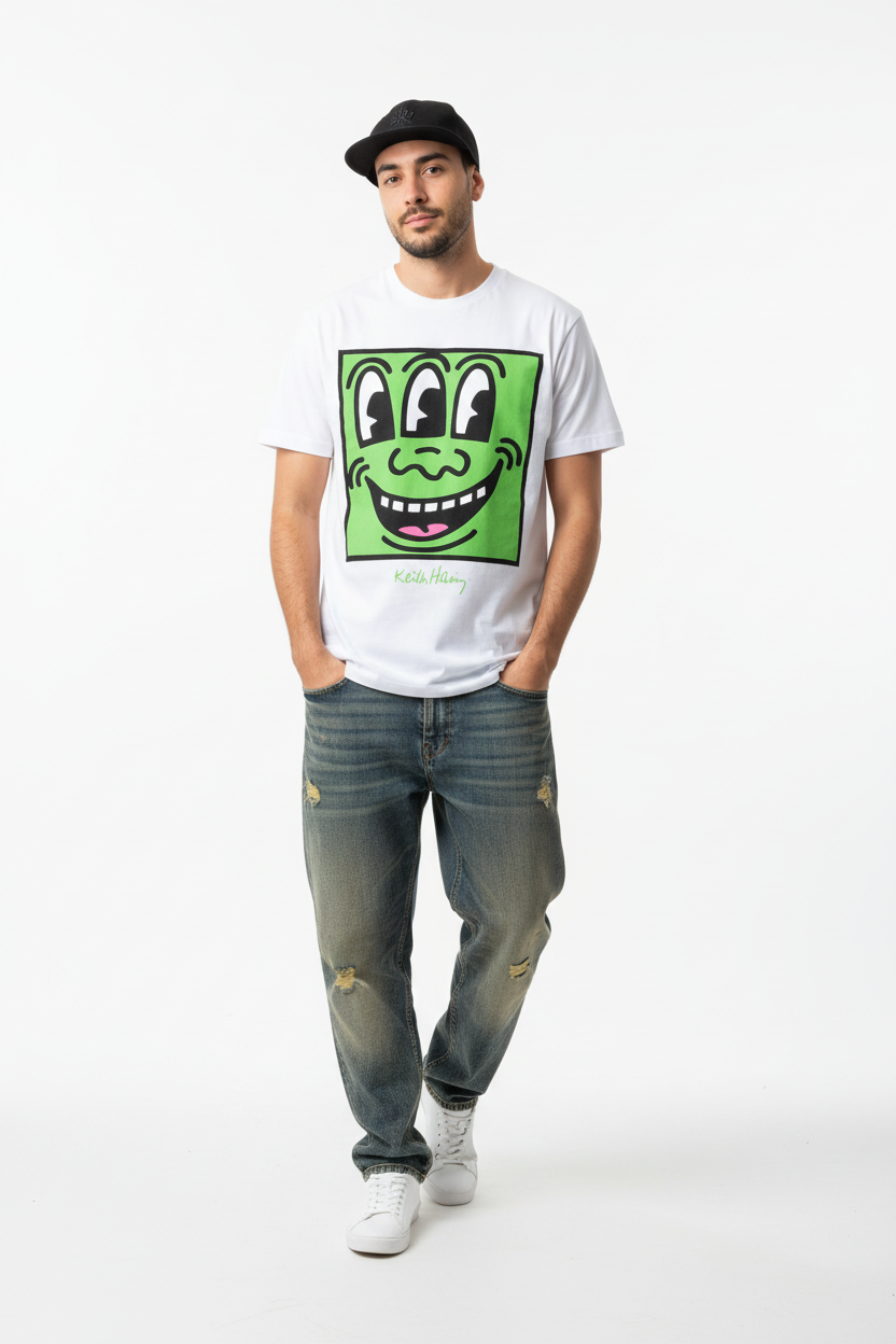 Men's Keith Haring Tee with Cap
