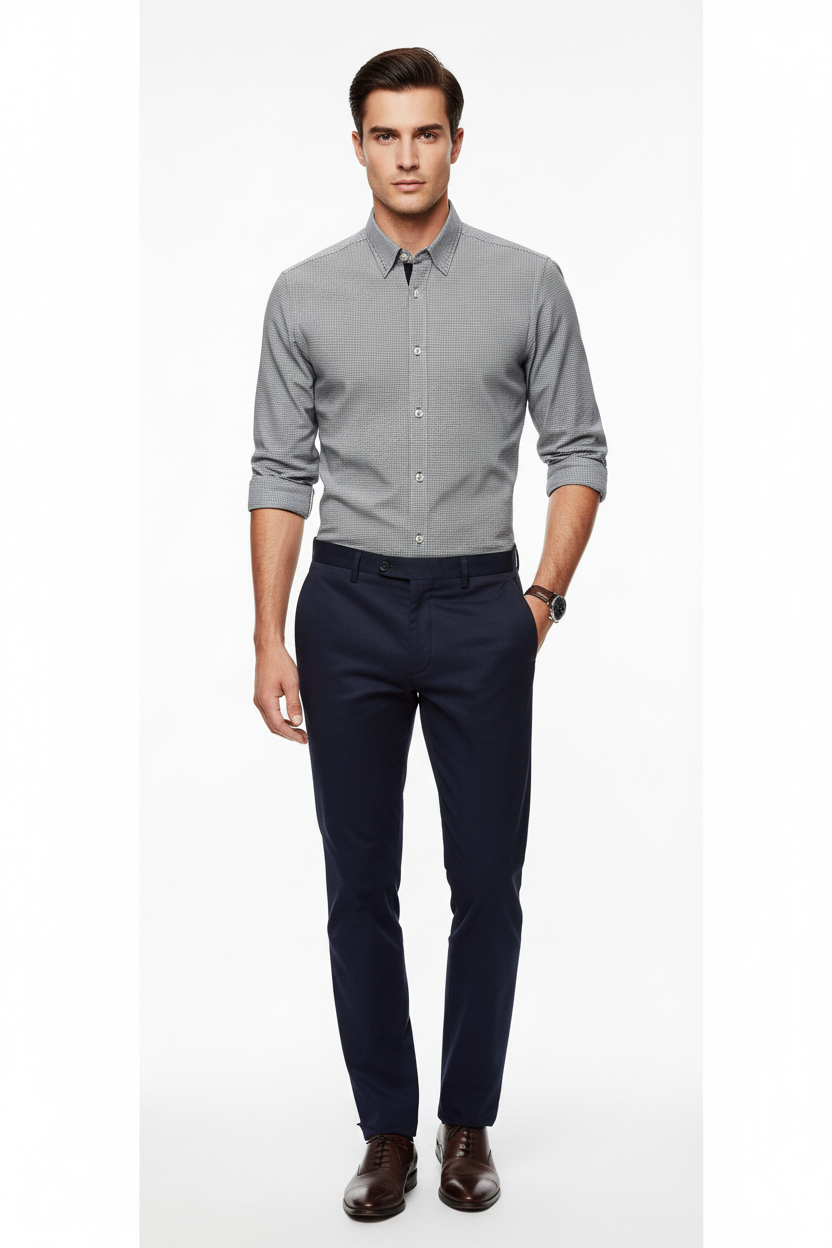 Men's Shirt on Model