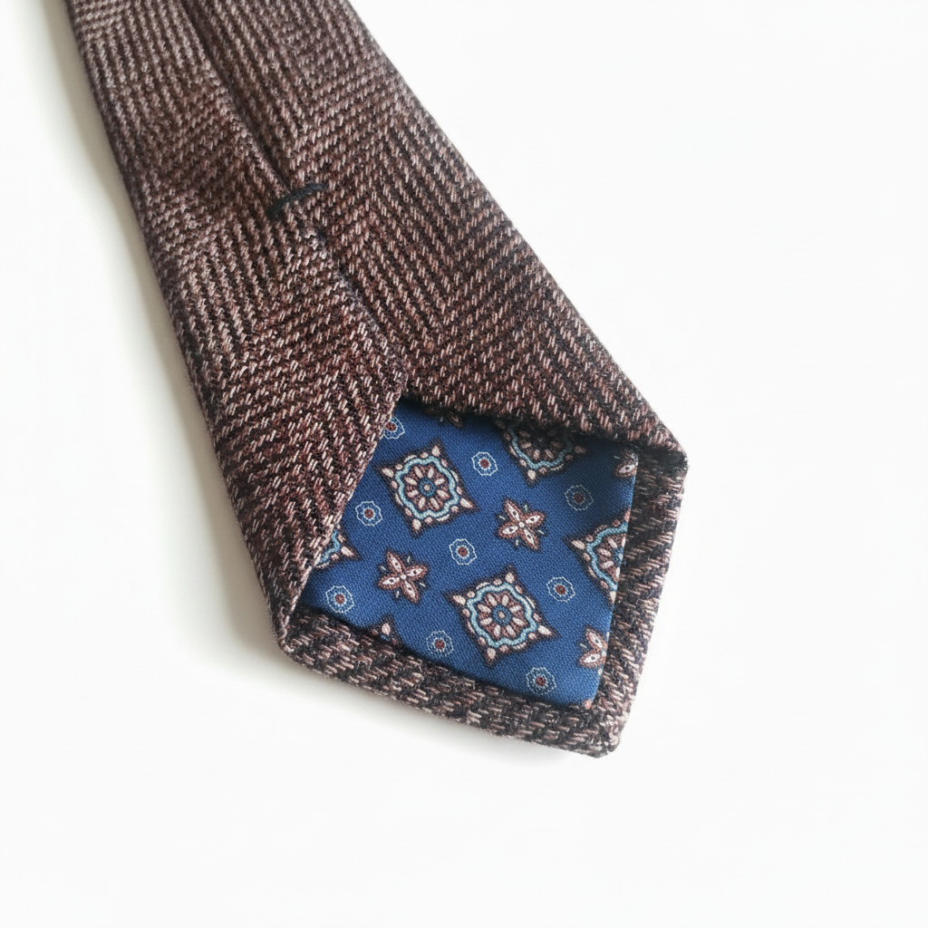 Next Tailoring Tie – Blue Lining Detail Square