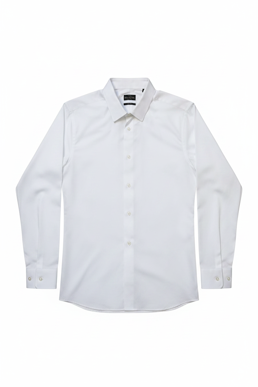 Next White Slim Fit Formal Shirt