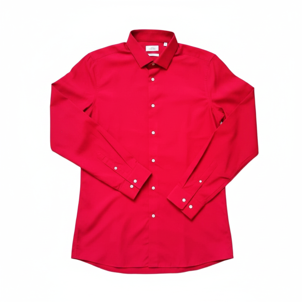 Red Shirt Flat Lay 1
