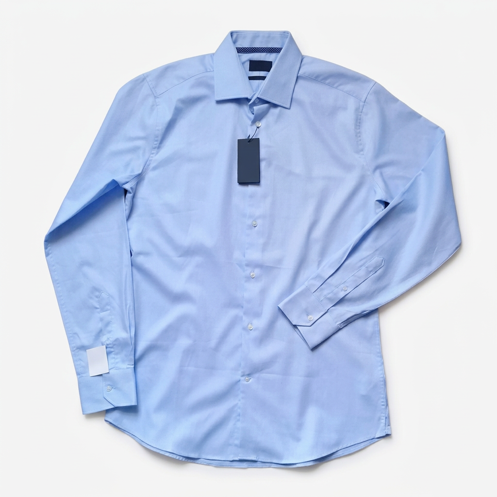 Refined full image of the blue Next shirt