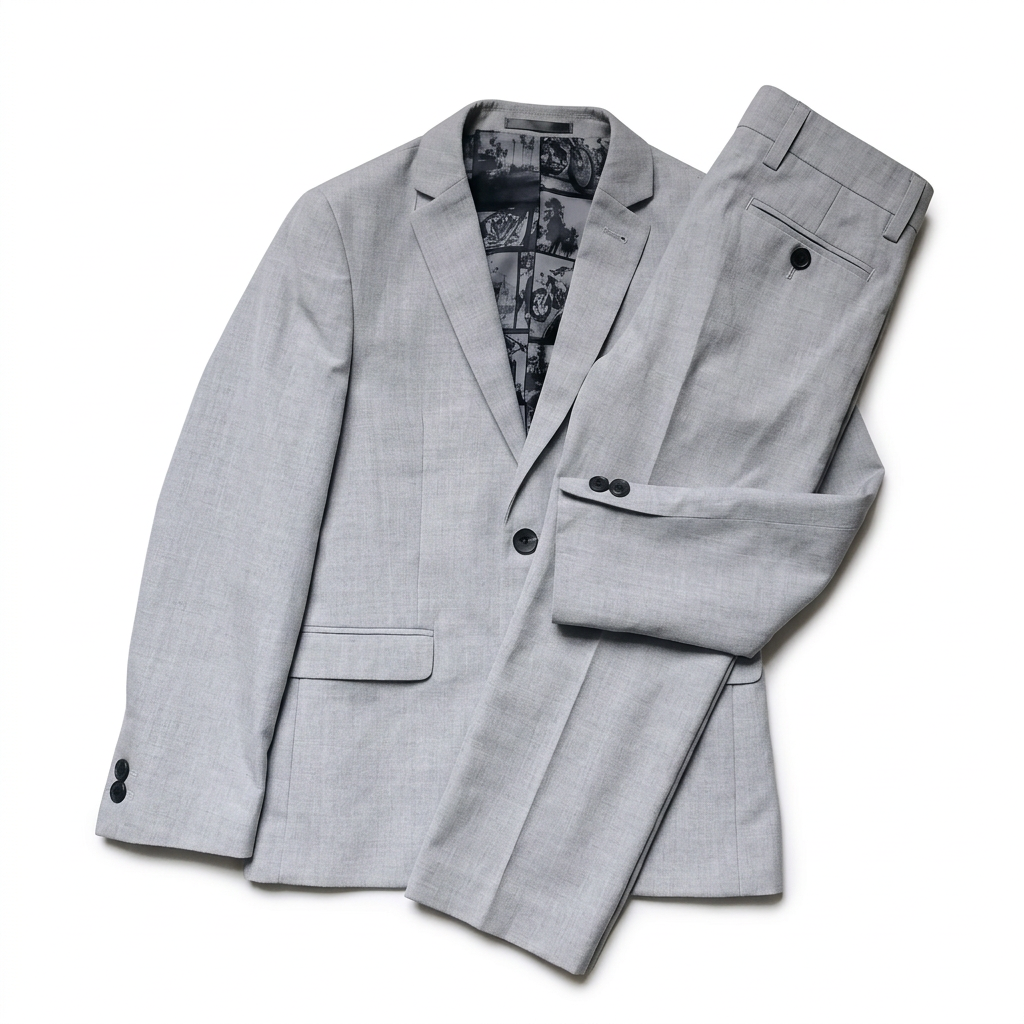 Refined grey Next two-piece suit