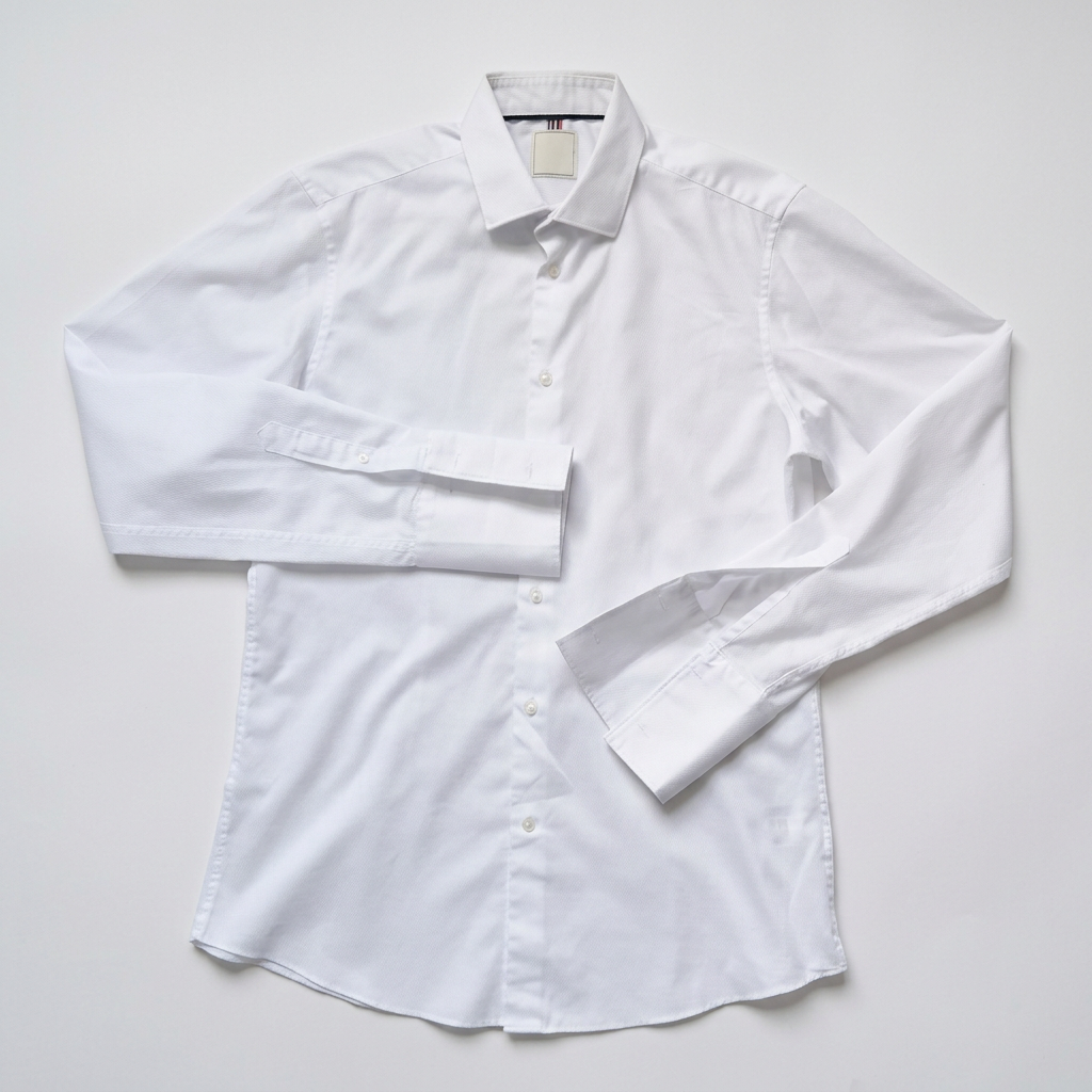 Refined white Next shirt product image