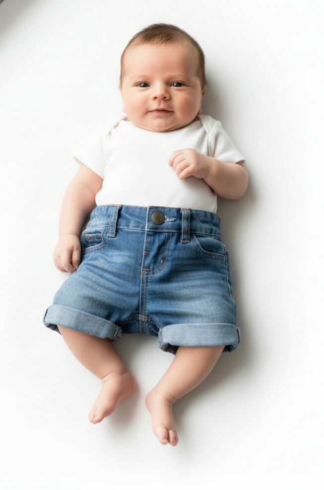 Baby boy shorts 0-3m