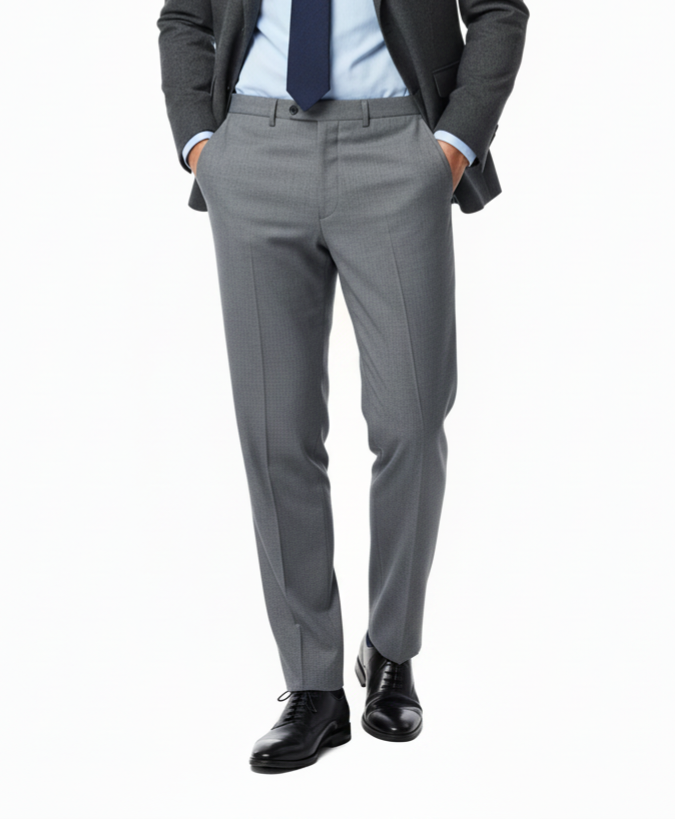 Men next grey formal tailored fit trouser W34 L33