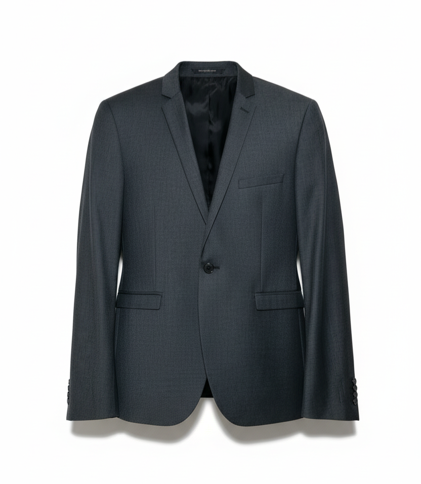 Men Burton grey blazer skinny fit jacket 42R