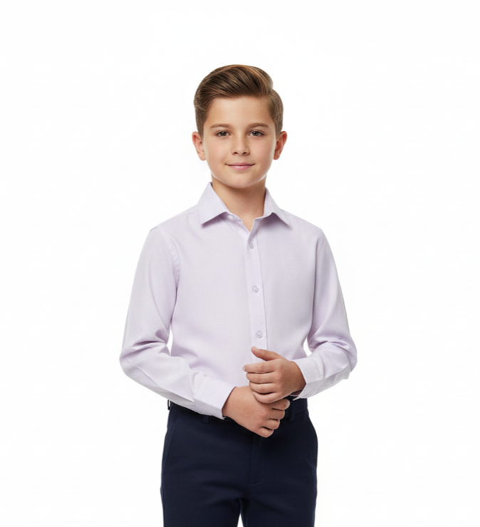 Boys formal shirt 7-8y