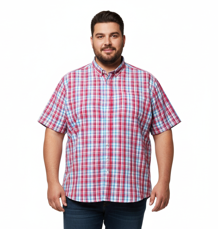 Men casual shirt 3XL