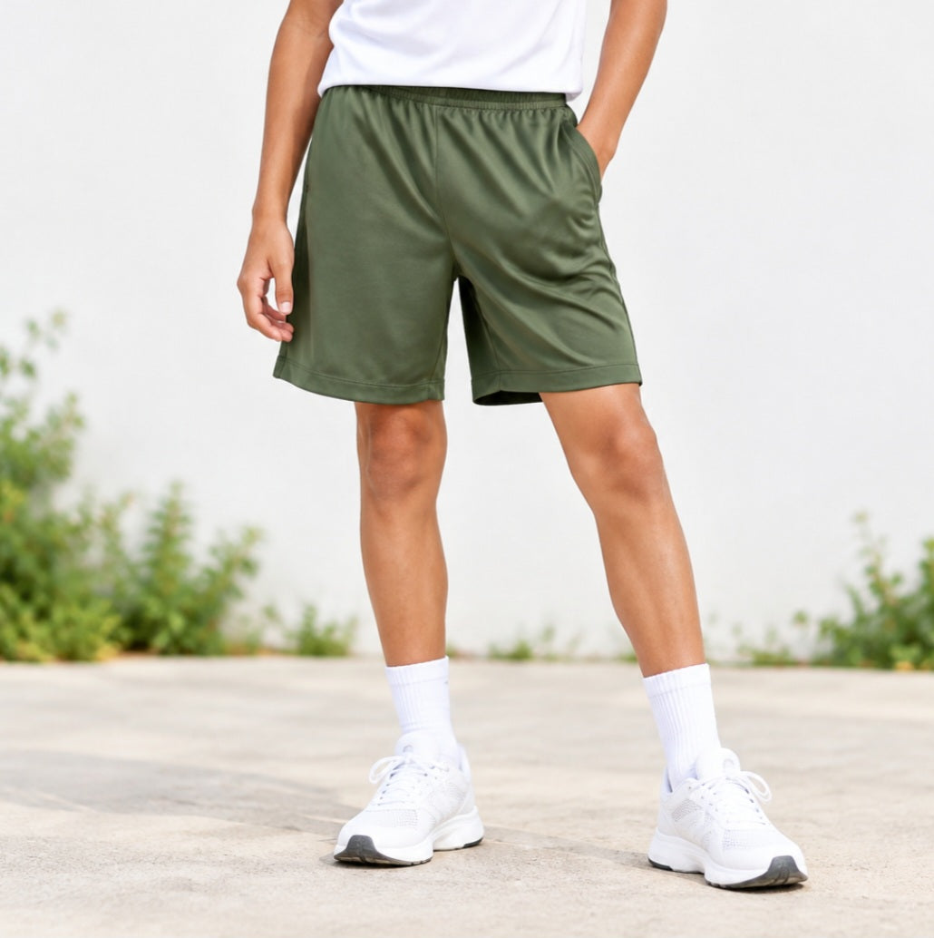 Boys football active shorts 11-12 years