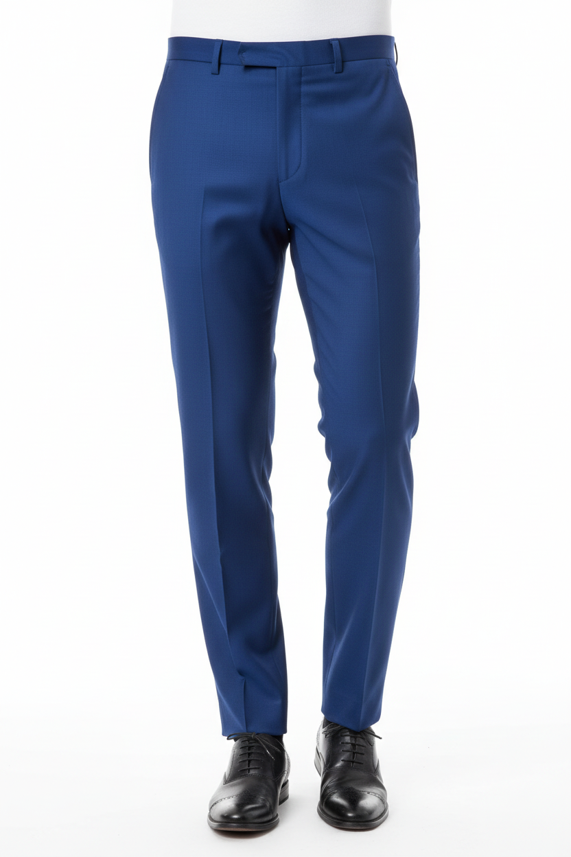 Royal Blue Trousers - Waist Down
