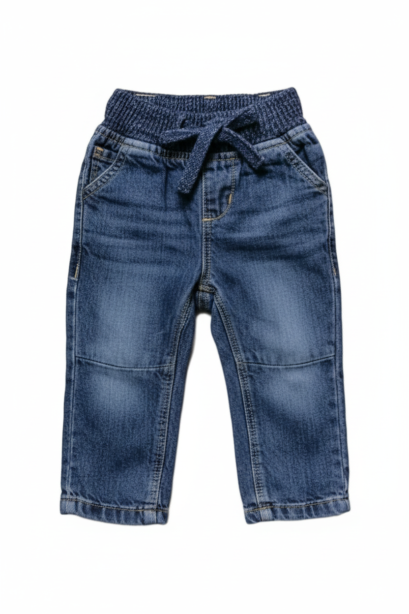 Single baby jeans brightened
