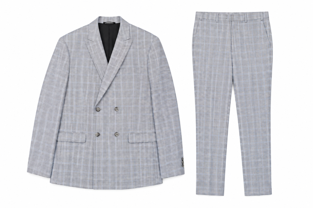 Topman suit - blazer and trousers side by side