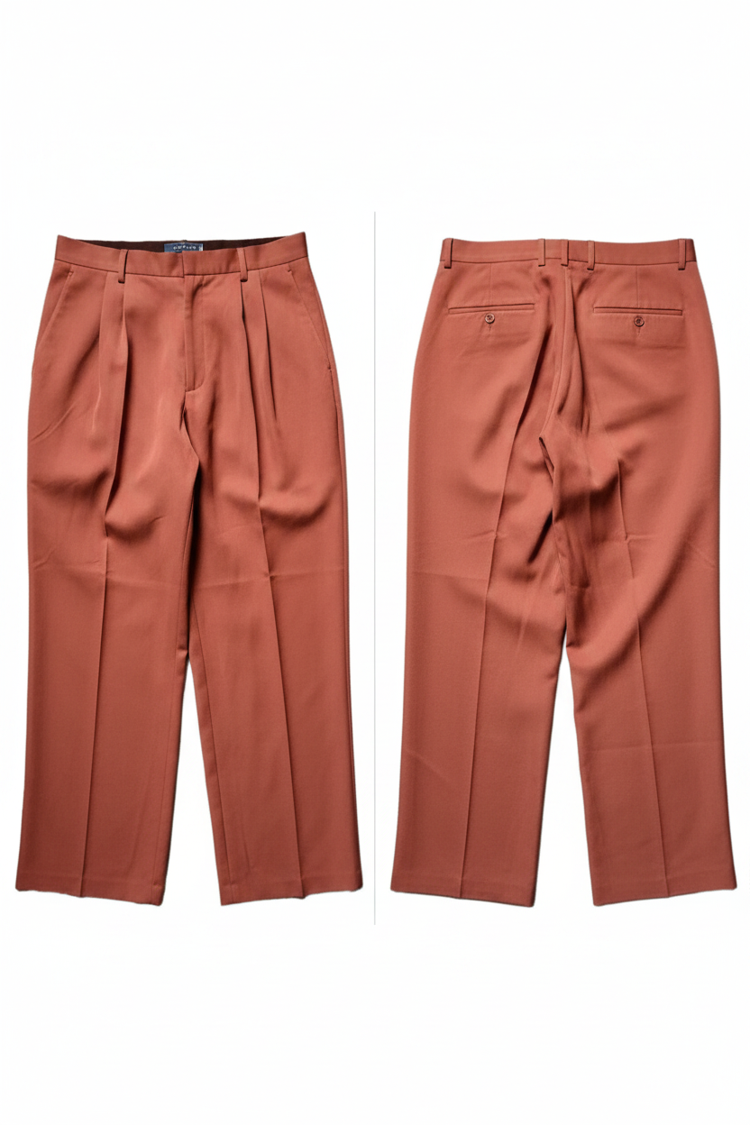 Trouser front and back