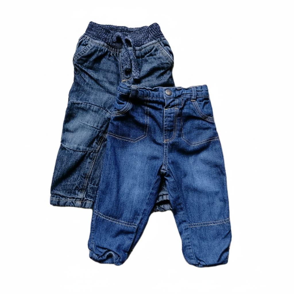 Two baby jeans brightened 1