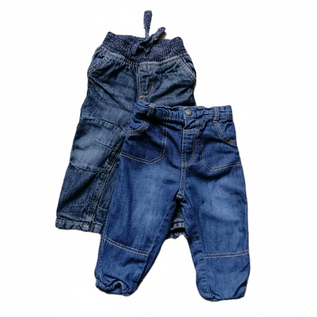 Two baby jeans brightened 2