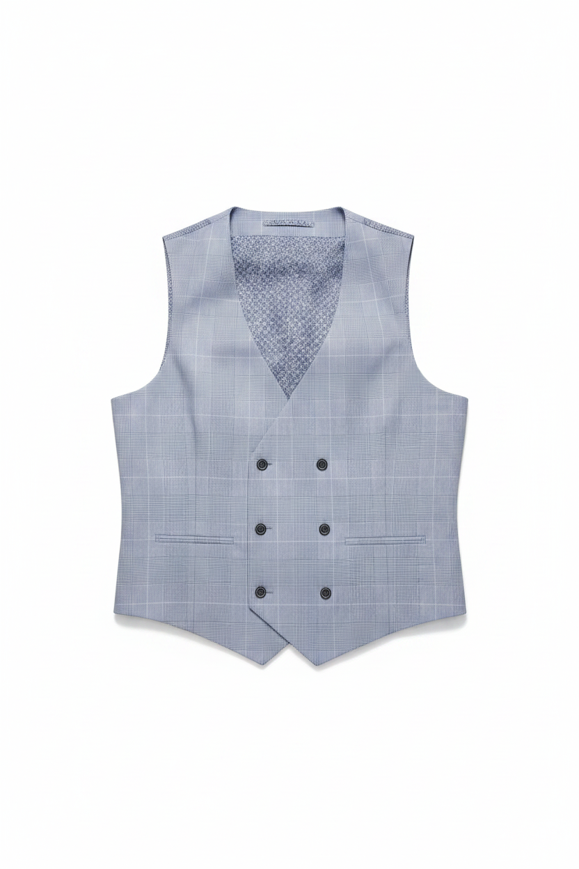 Waistcoat flat lay