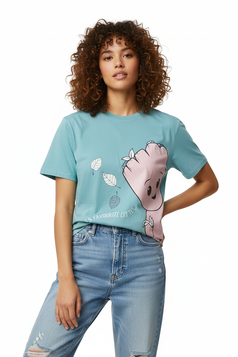 Women's Groot T-Shirt on Model